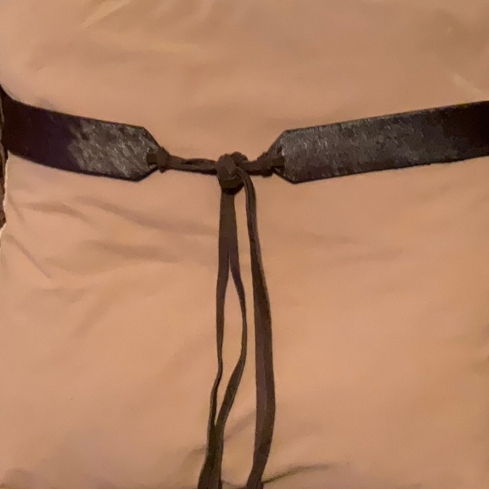 New York & Company Women’s Brown Genuine Leather Calfskin Belt Size L/XL